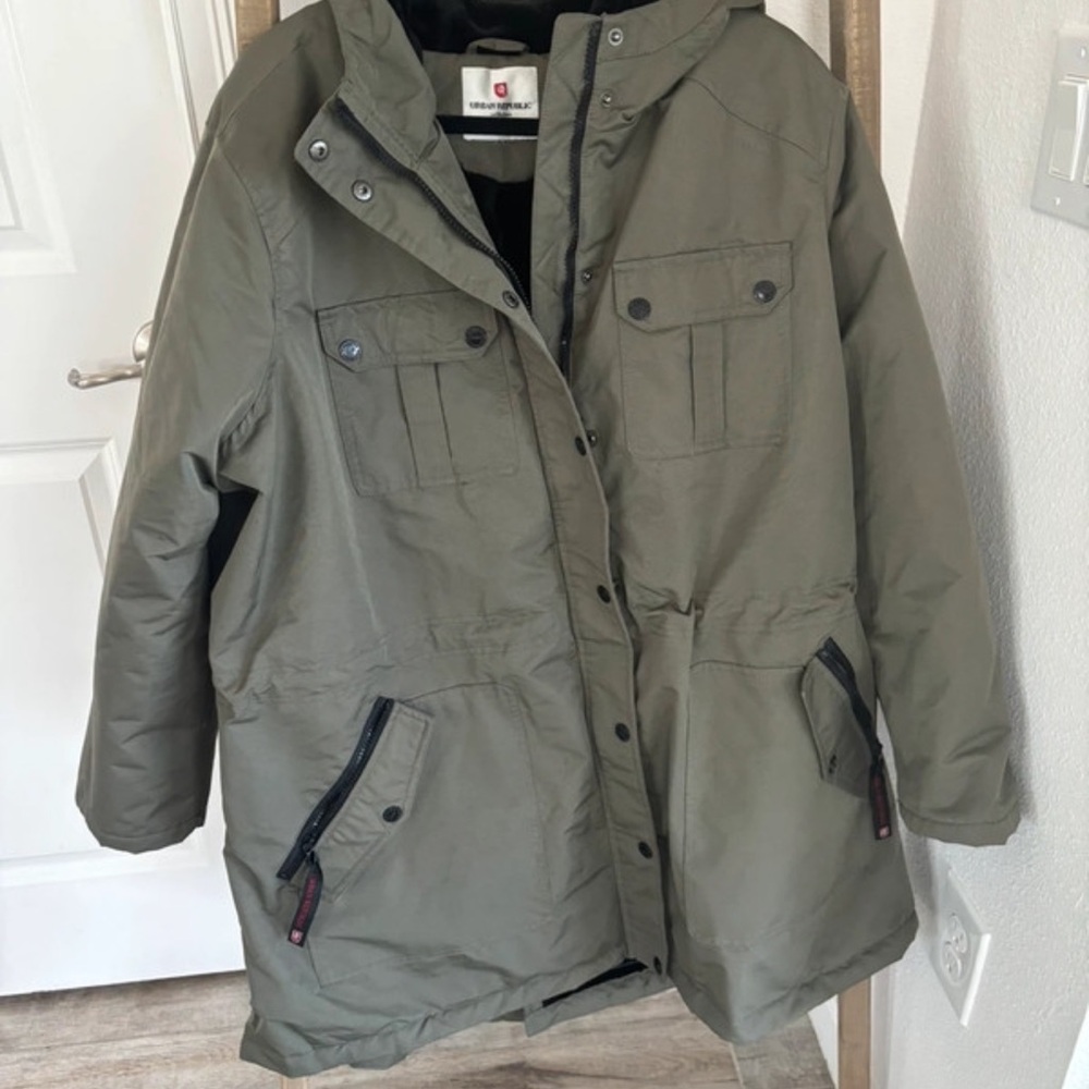 Urban Republic Green Winter Coat Jacket